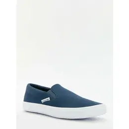 LACOSTE: Тёмные мокасины 