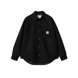 Carhartt WIP: Чёрная рубашка 