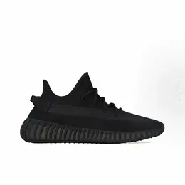 ADIDAS YEEZY: Чёрные кроссовки 