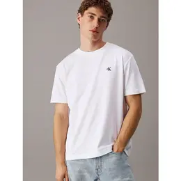 Calvin Klein Jeans: Белая футболка 