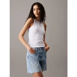 Calvin Klein Jeans: Белый топ 