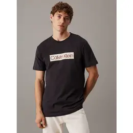 Calvin Klein Jeans: Чёрная футболка 