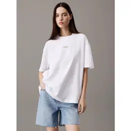 Calvin Klein Jeans: Белая футболка 