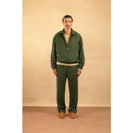 Drole de Monsieur: Куртка цвета хаки 