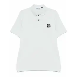 Stone Island: Голубое поло  Compass