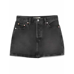 Levi's: Чёрная юбка 