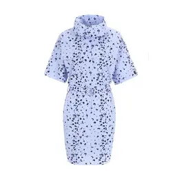 KENZO: Голубое платье 
