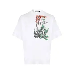 Palm Angels: Белая футболка 