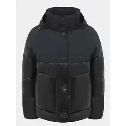 Armani Exchange: Чёрная куртка 
