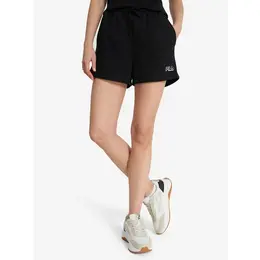 Fila: Чёрные шорты 