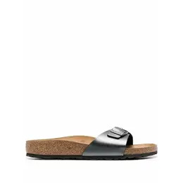Birkenstock: Чёрные шлёпанцы 