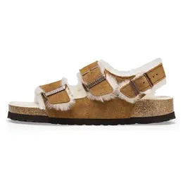 Birkenstock: Коричневые сандалии 