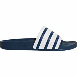 adidas: Синие шлёпанцы  Adilette
