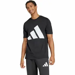 adidas: Чёрная футболка  Essentials