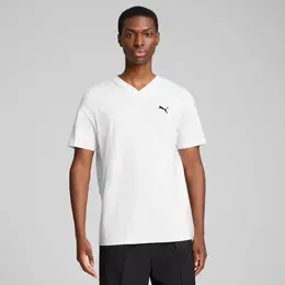 PUMA: Белая футболка  Ess