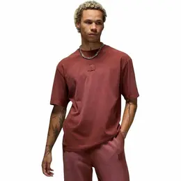 NIKE: Бордовая футболка  Essentials