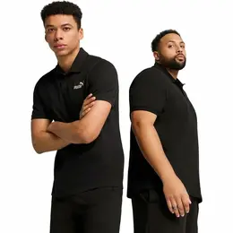 PUMA: Чёрное поло  Ess