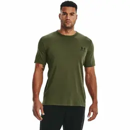 Under Armour: Зелёная футболка 