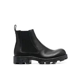 DIESEL: Чёрные ботинки 