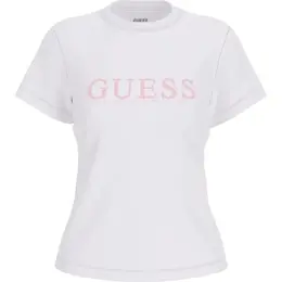 GUESS: Белая футболка 