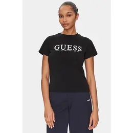 GUESS: Чёрная футболка 