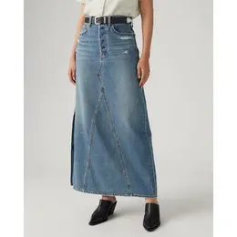 Levi's: Синяя юбка 