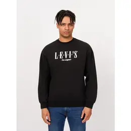 Levi's: Чёрный свитшот 