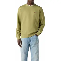 Levi's: Зелёный свитшот 