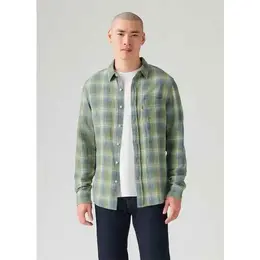 Levi's: Зелёная рубашка 