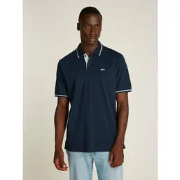 Tommy Jeans: Синее поло 