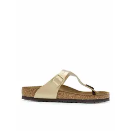 Birkenstock: Коричневые шлёпанцы  Birko Flor