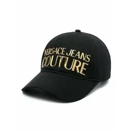 Versace Jeans Couture: Чёрная кепка 