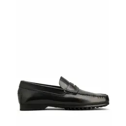 Tod's: Чёрные туфли  Gommino