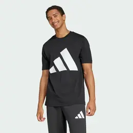adidas: Чёрная футболка  Essentials