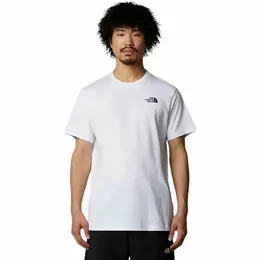 The North Face: Белая футболка 