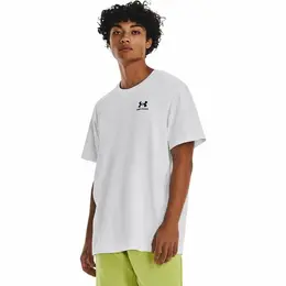 Under Armour: Белая футболка 