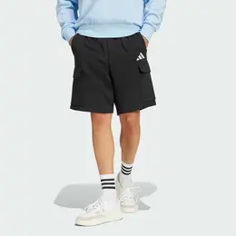 adidas: Чёрные шорты  Essentials