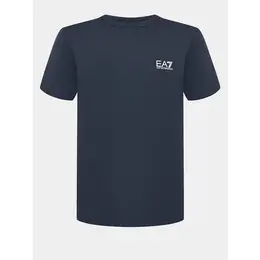 EA7 EMPORIO ARMANI: Тёмная футболка 