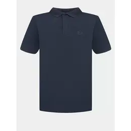 EA7 EMPORIO ARMANI: Тёмное поло 