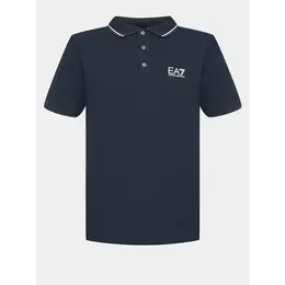 EA7 EMPORIO ARMANI: Тёмное поло 