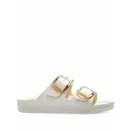 Birkenstock: Белые шлёпанцы  Arizona