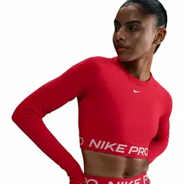 NIKE: Красный свитшот  Dri FIT