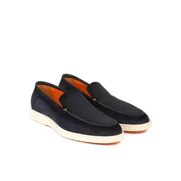 Santoni: Синие туфли 