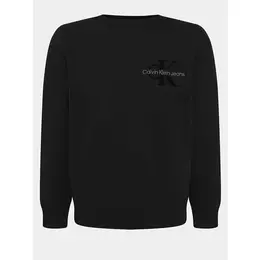 Calvin Klein Jeans: Чёрный свитшот 
