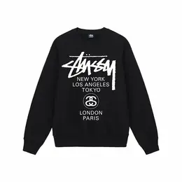 Stussy: Чёрный свитшот 