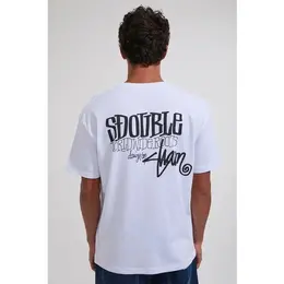 Stussy: Белая футболка 