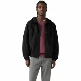 Levi's: Чёрная куртка 