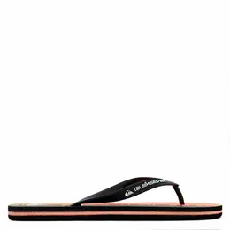 Quiksilver: Оранжевые шлёпанцы 
