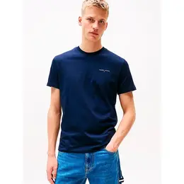 Tommy Jeans: Тёмная футболка 