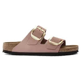Birkenstock: Розовые сабо  Arizona
